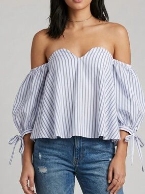 FASHION NOVA OFF THE SHOULDER TOP size L